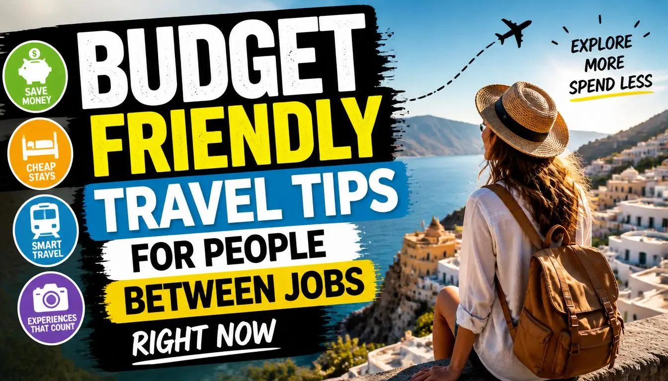 Budget Friendly Travel Tips for People Between Jobs Right Now