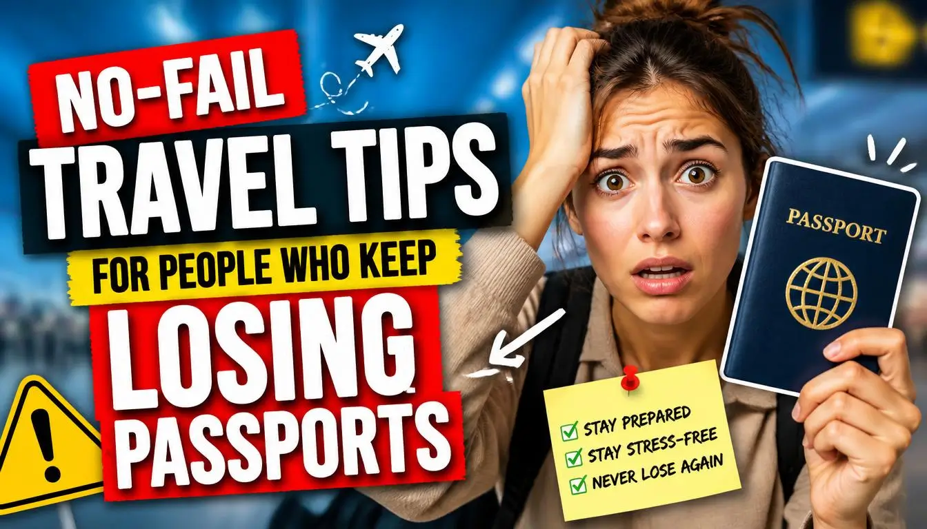 No-Fail Travel Tips for People Who Keep Losing Passports
