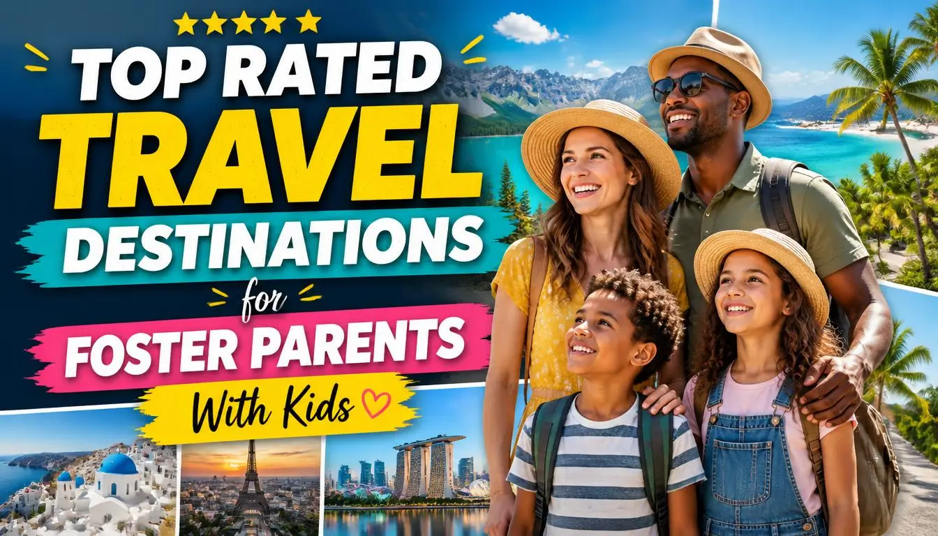 Top Rated Travel Destinations for Foster Parents With Kids